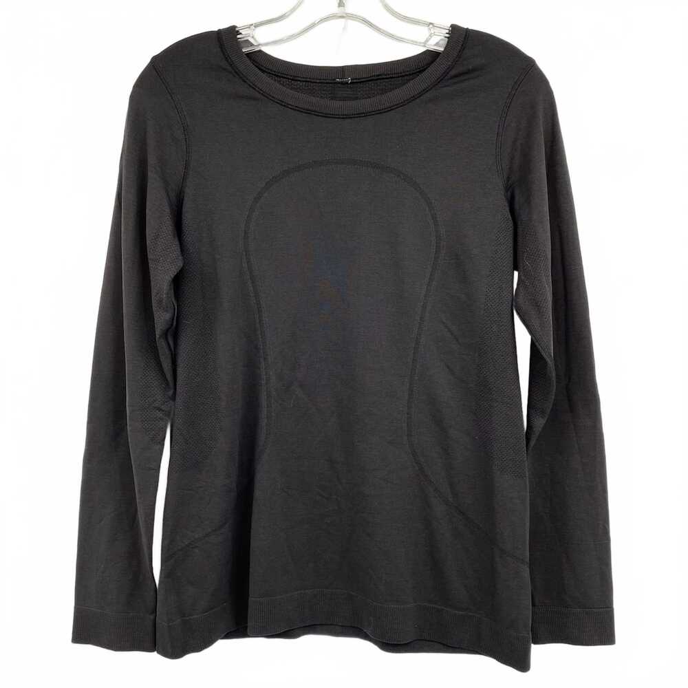 lululemon Black Long Sleeve Athletic Top | Women’s M